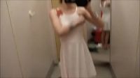 Teen Have Fun In Public Changing Room