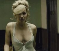 Jennifer Lawrence's Bouncing Cleavage In American Hustle .