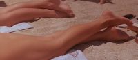 Lea Thompson Naked Sunbathing Plot From "Casual Sex?"