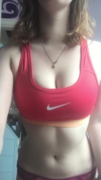 This Sports Bra Seems A Little Tight, Maybe I Should Take It Of?