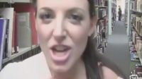 Angela White Fuck In A Public Library