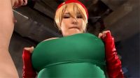 Cammy Cosplay Revealing Her Tits