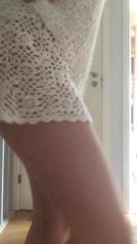 Do You Like What's Hiding Under My White Skirt?