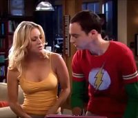 Kaley Cuoco With Her Big Bang Theory Plots