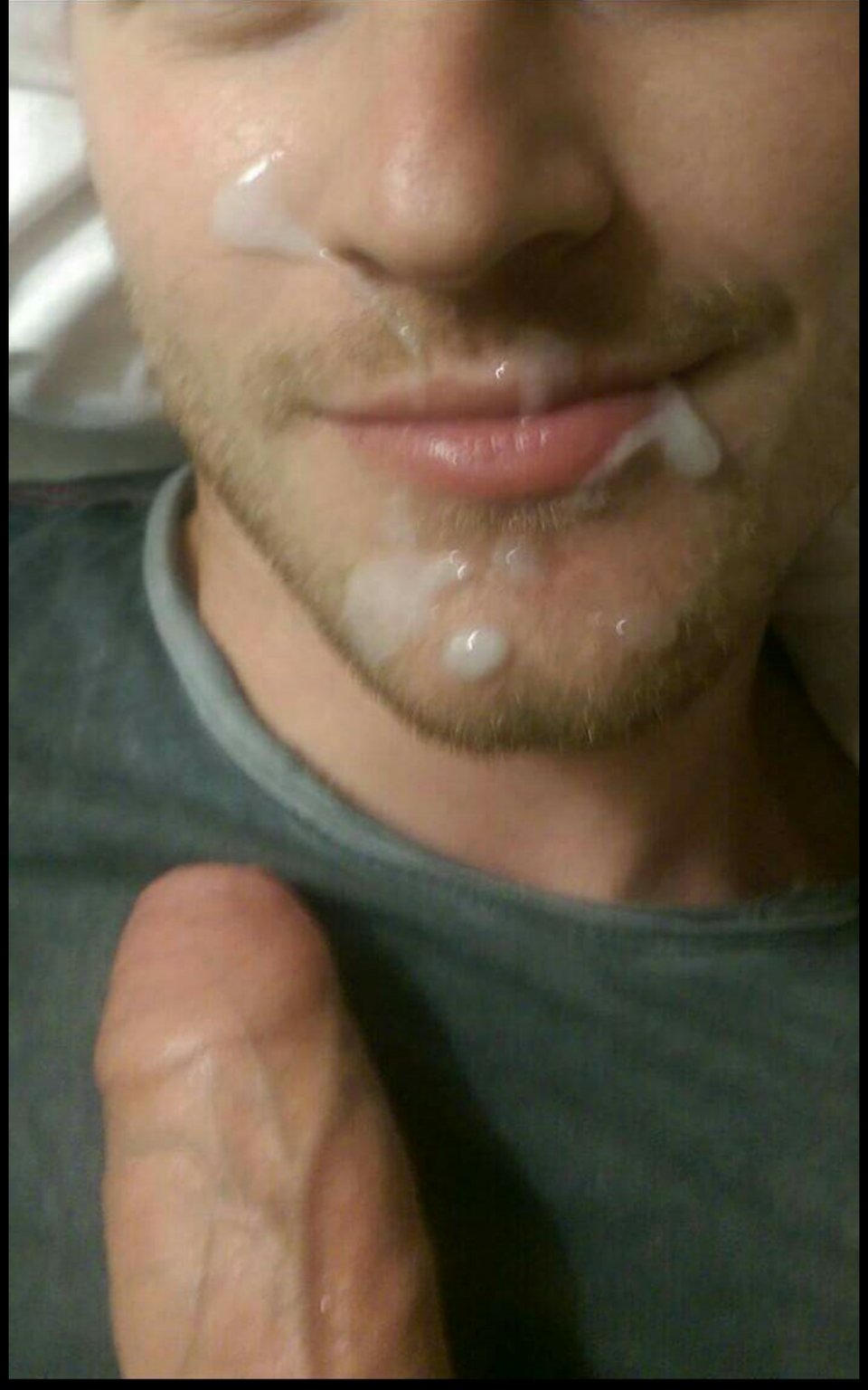 Facial from the hubby :)