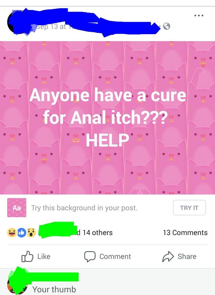 Anal itch