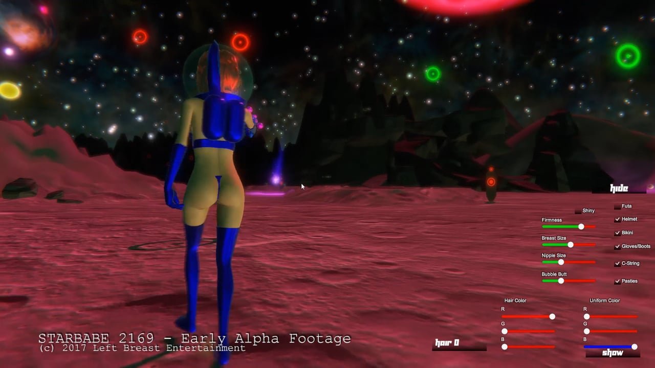 [NSFW] I've been secretly developing an erotic sci-fi adventure called Starbabe 2169. What do you think?