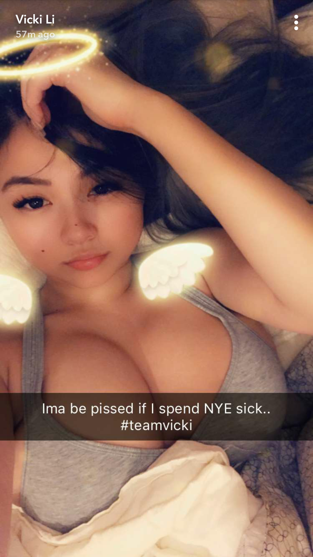 Sick on new years eve