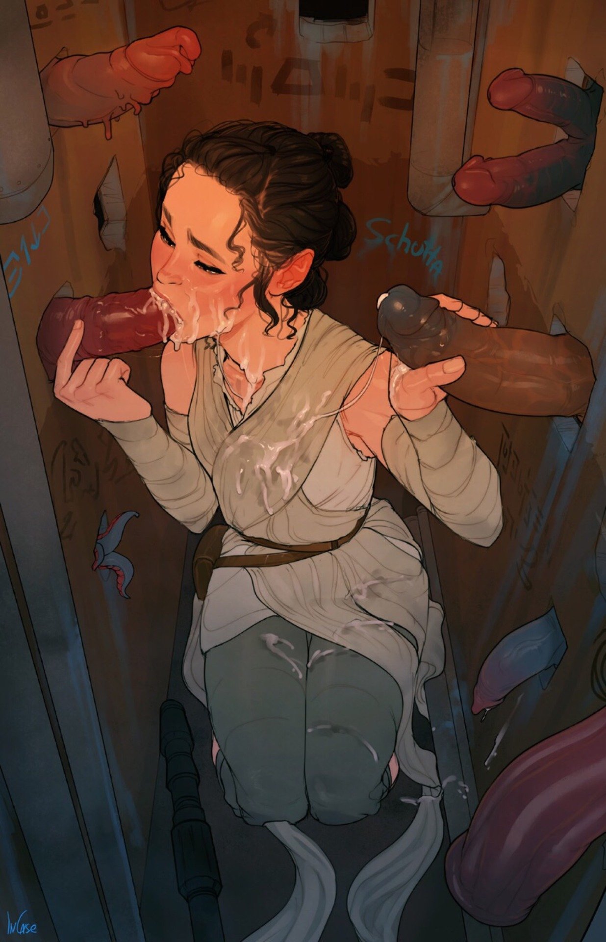 Rey Earning Her Rations