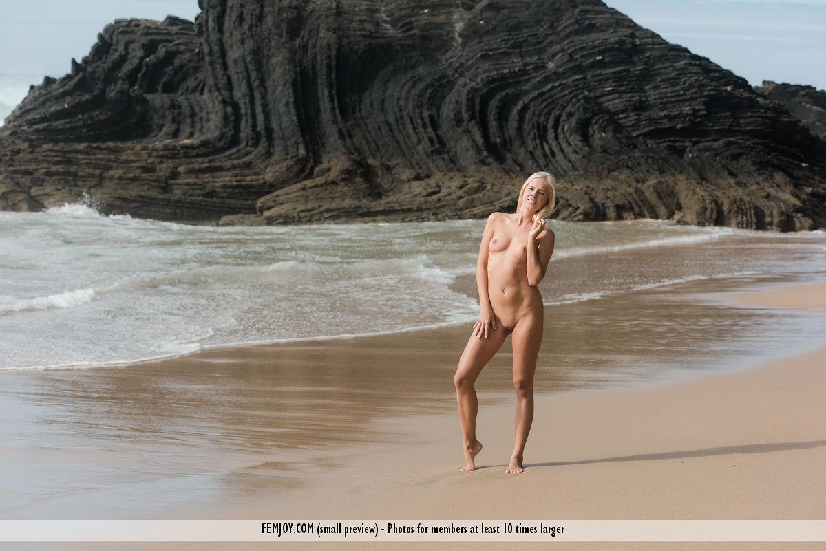 Femjoy's Tracy A in Nude Beach