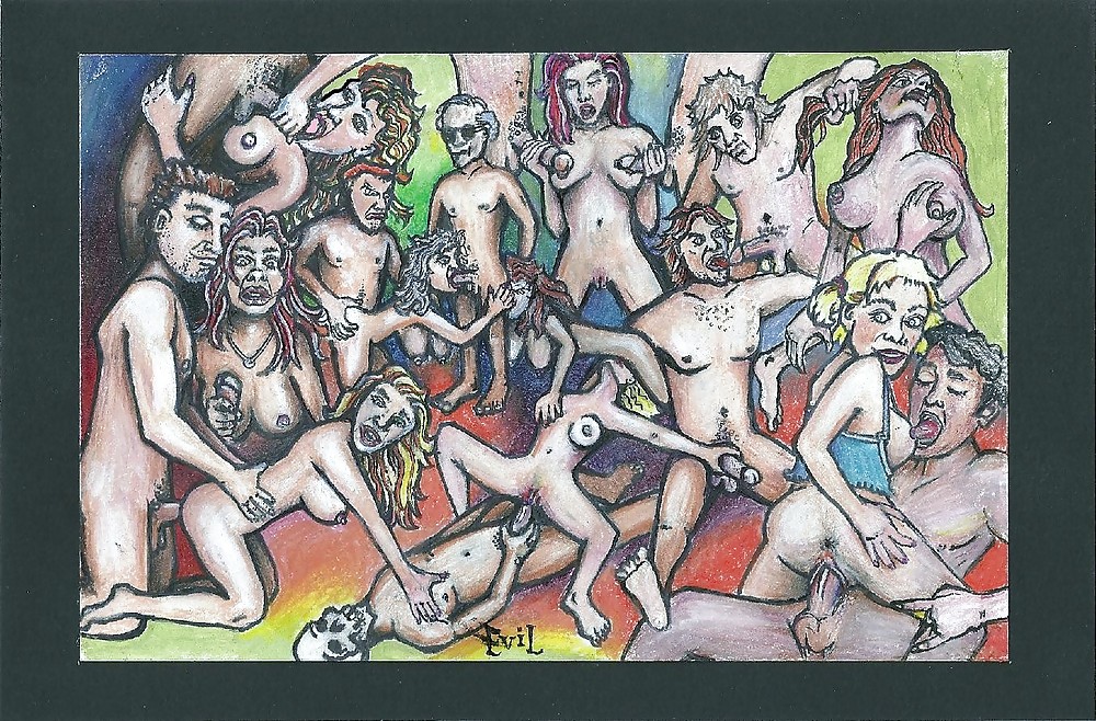 Orgy art