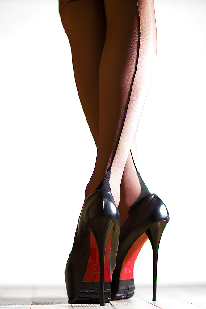 Nylon stockings & high heels
