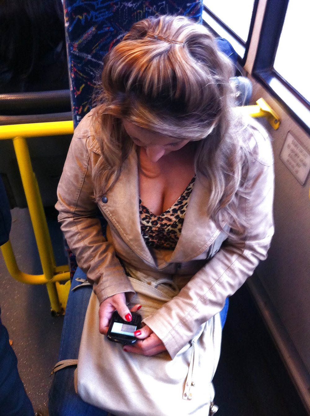 Perving on the bus