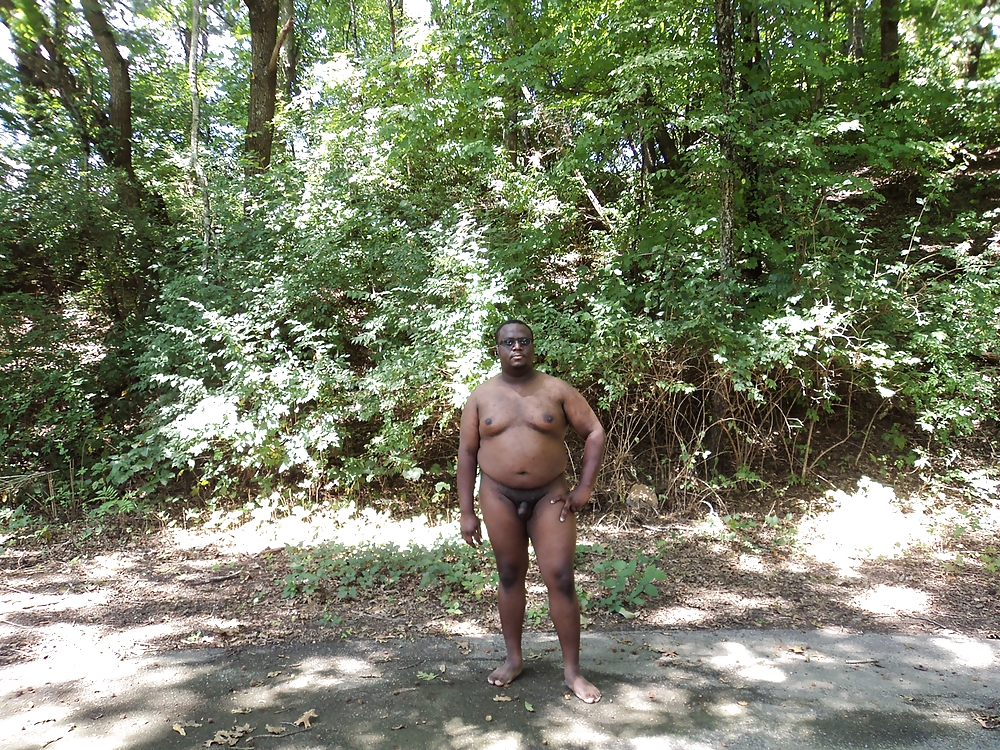 Black Man Naked in the Park (Ladies comment)