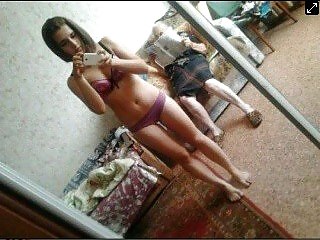 Slut takes a pic for the lads infront of her gran