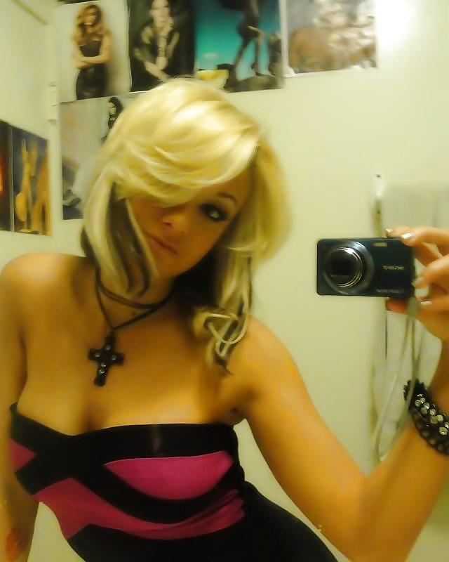 Blonde Teen Posing