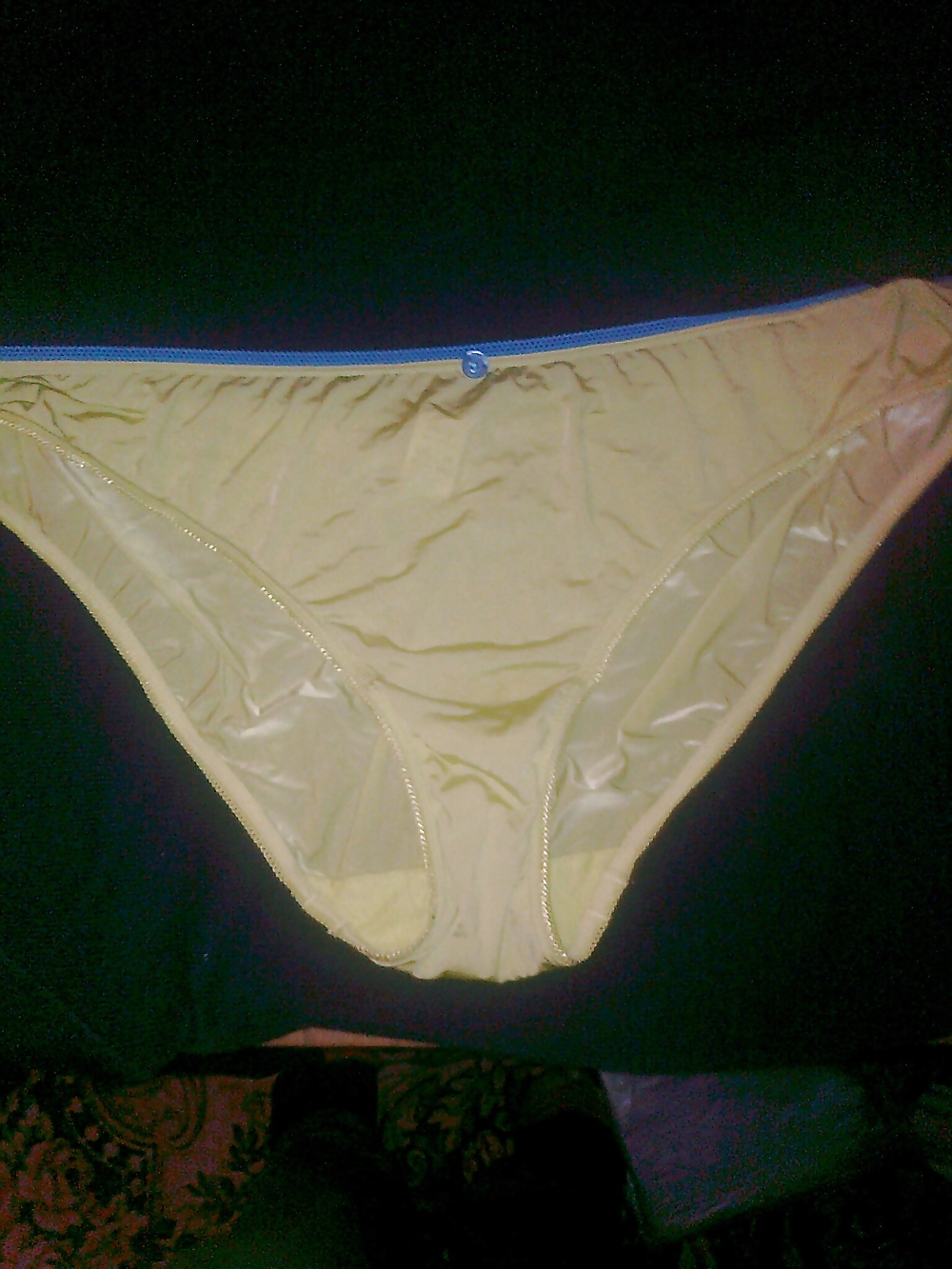 Sexy lime milf panties