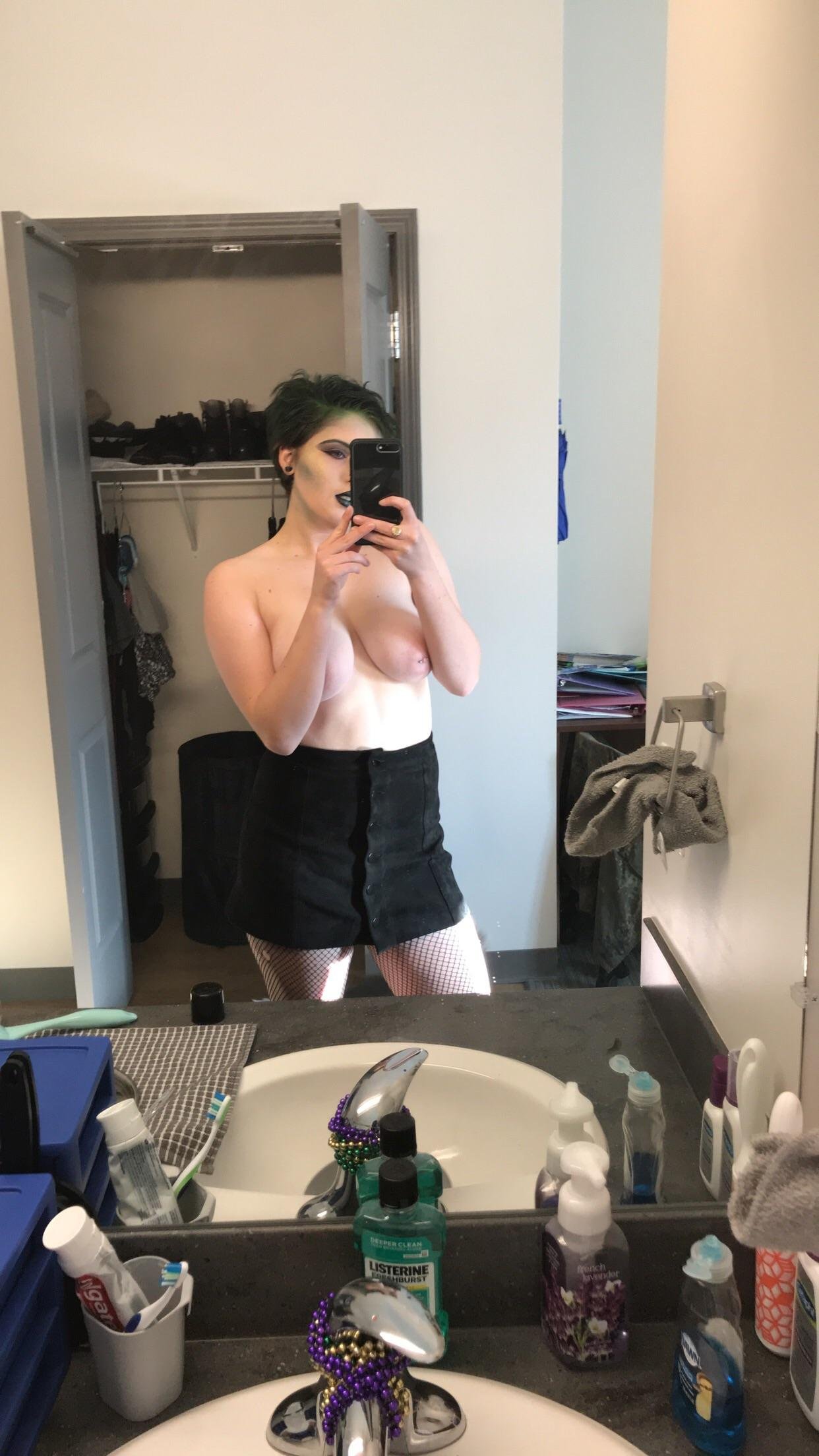 I’m the big titty goth girl you’ve always wanted 