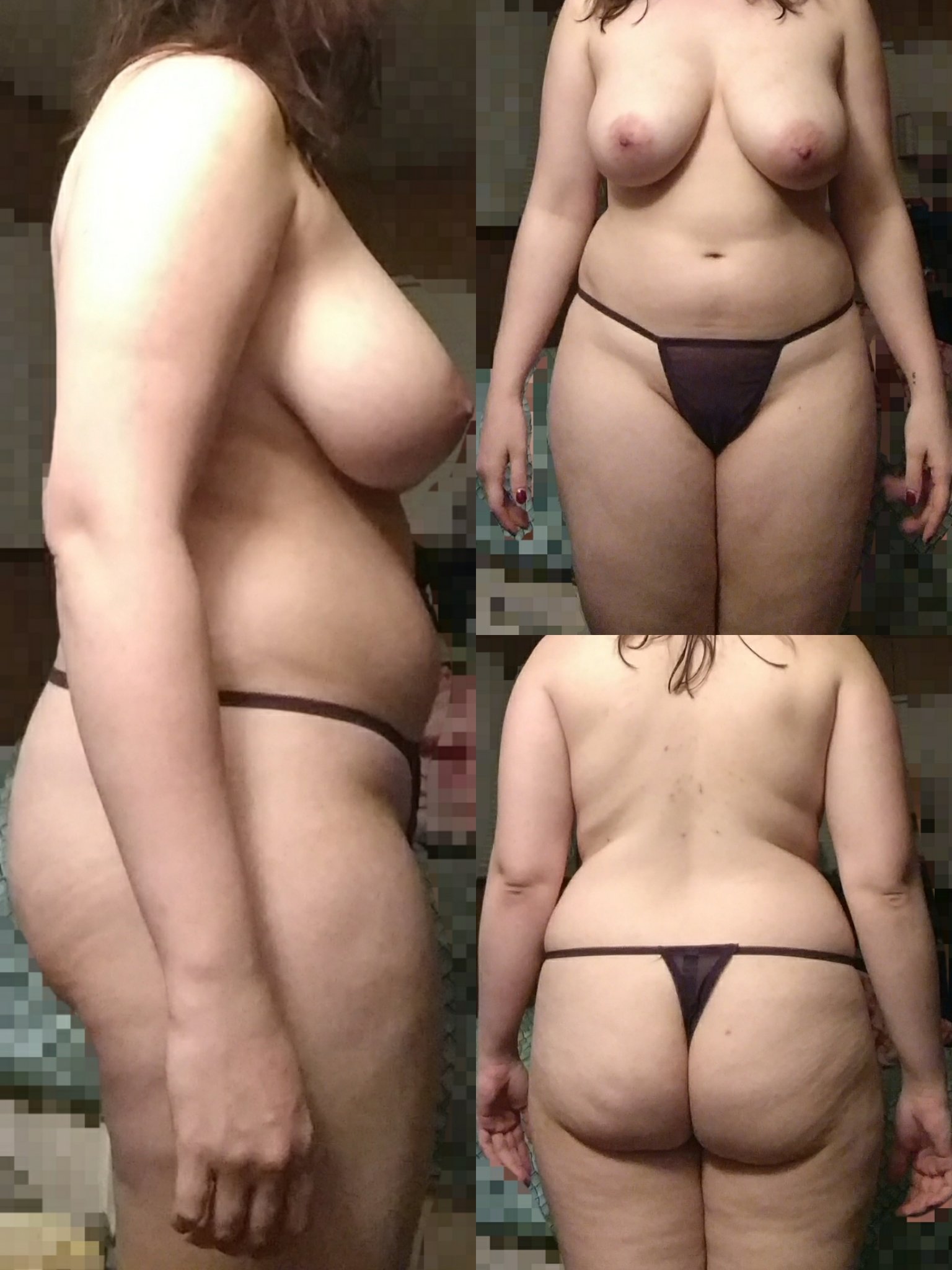 Just posted in normal nudes as well, but i just list 10lbs from last week !!
