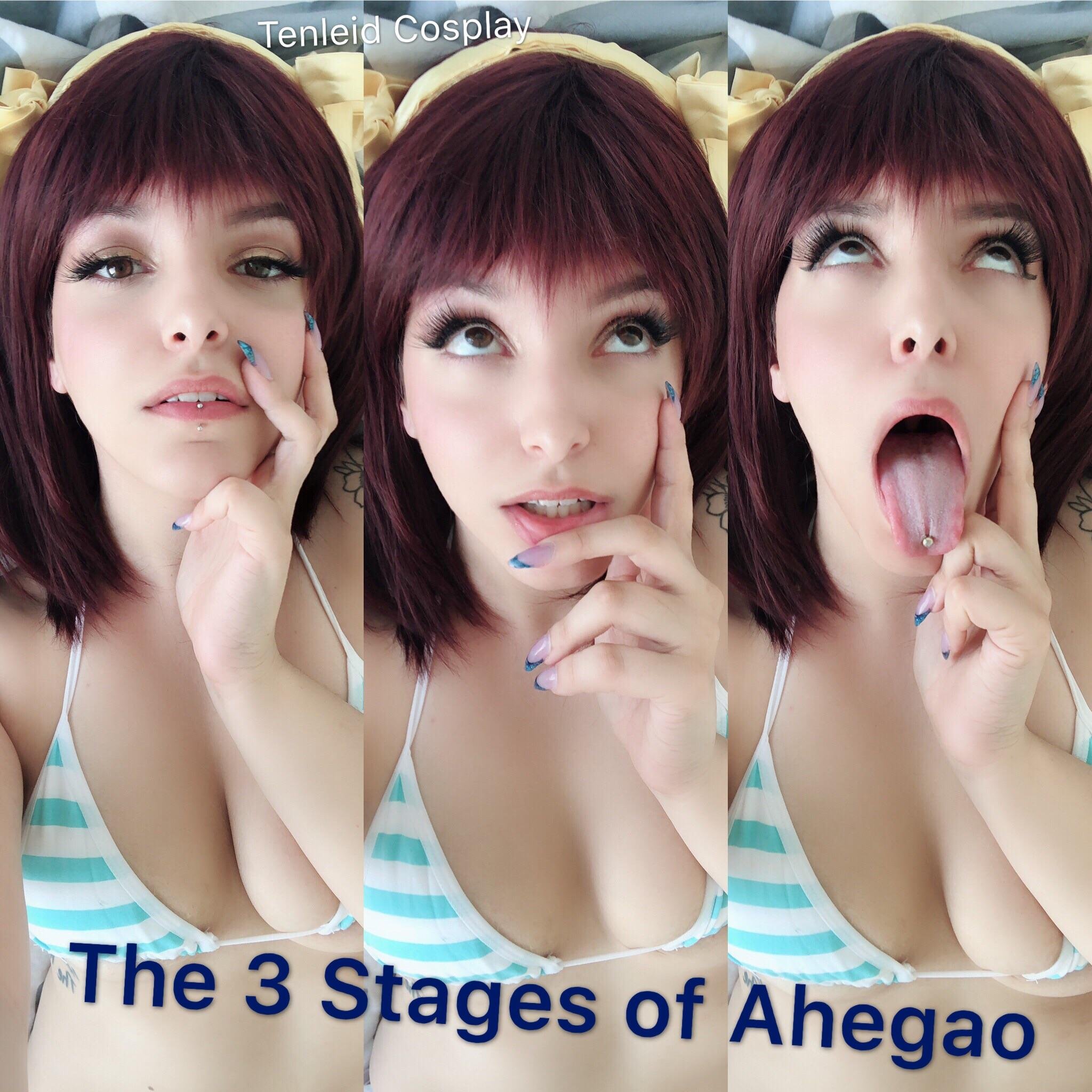 The 3 stages of ahegao - tenleid [self]