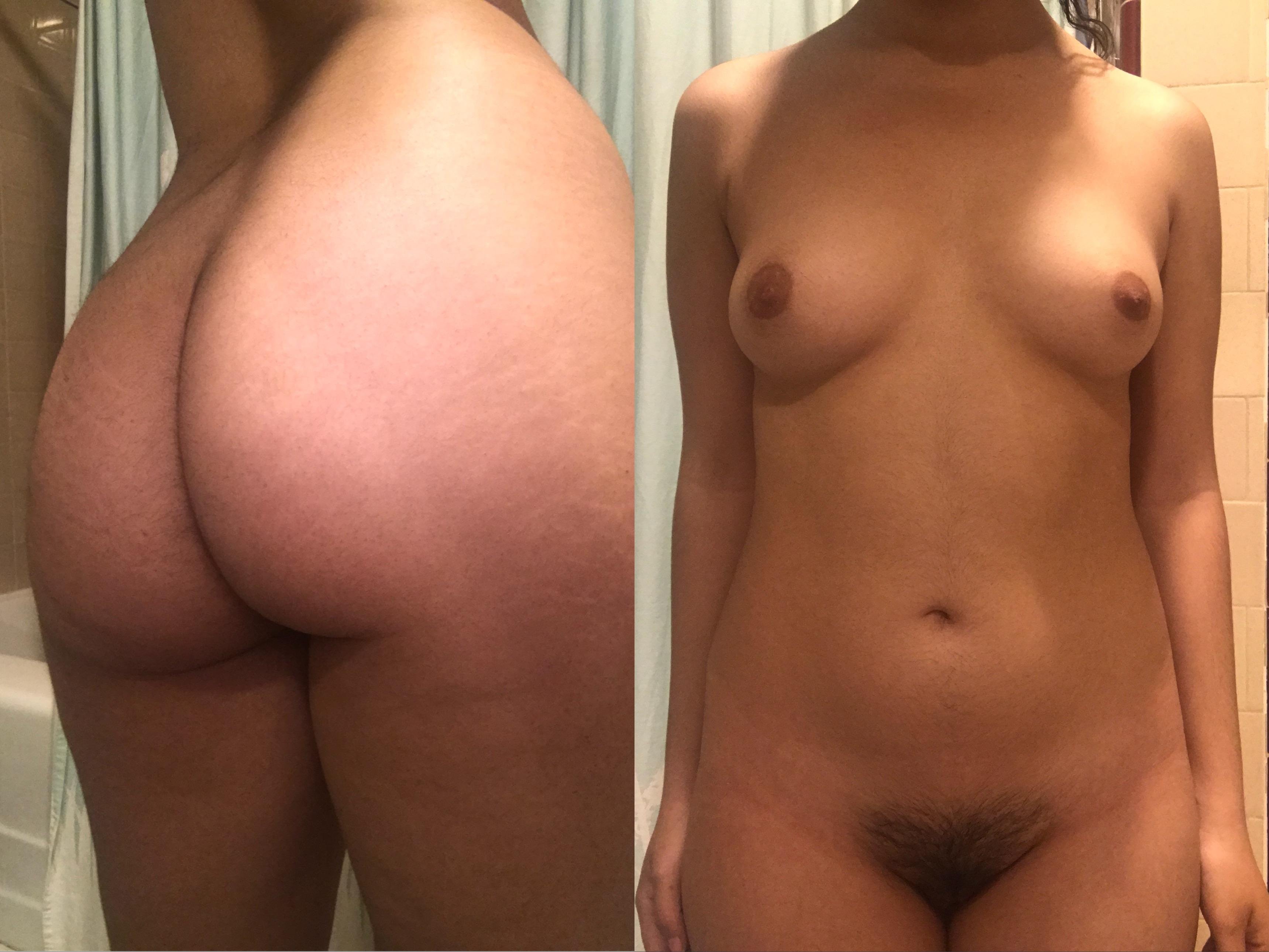 F/18/4’11/107 lbs...Always been insecure about my height, body hair, hip dips, and stretch marks