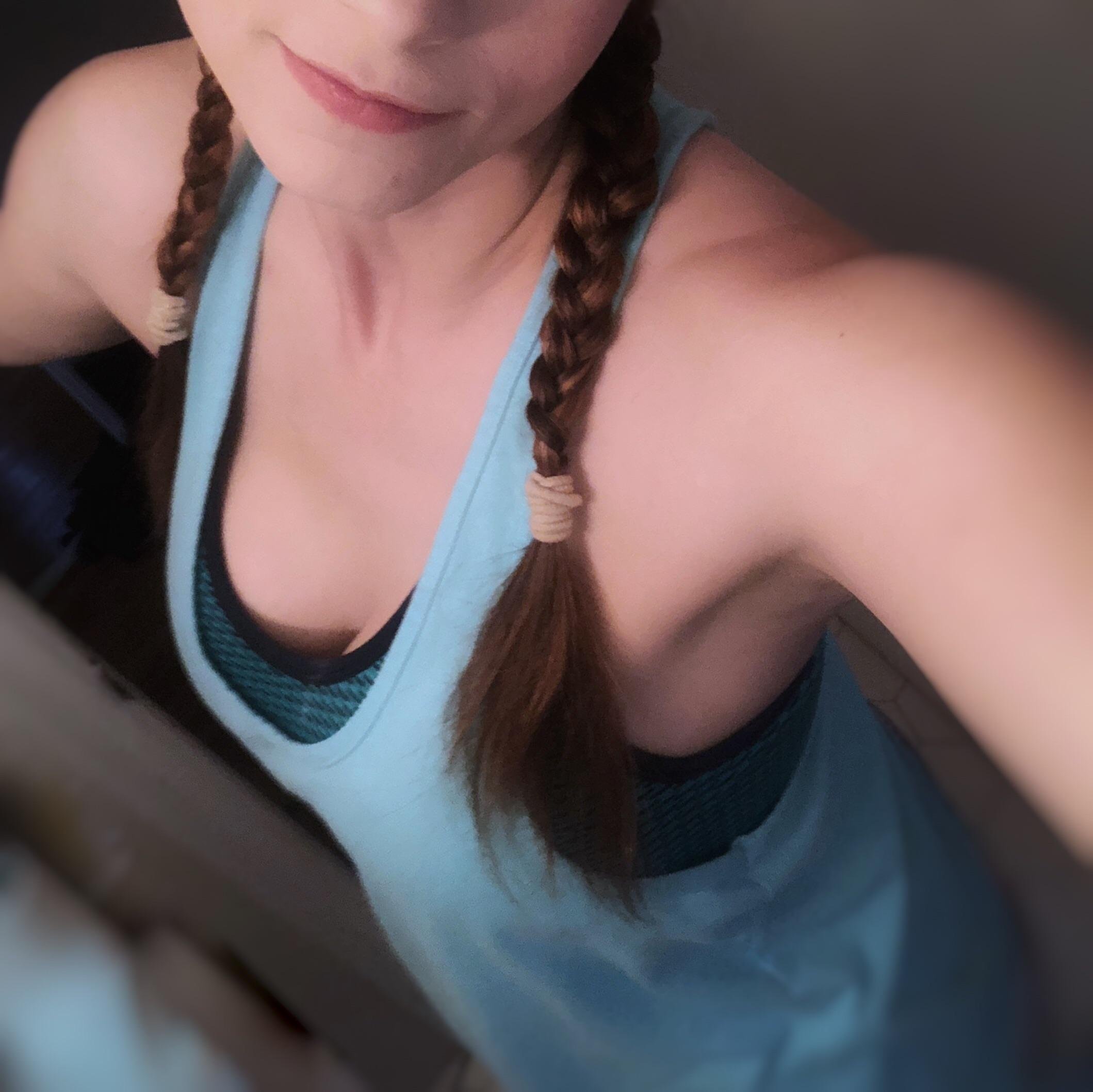 Today I felt cute when I went to the gym [33 F]