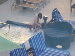 Incest with sister in the pool