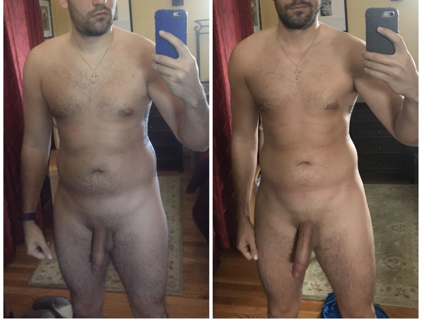 M/27/5’11” [190 down to 150 then back up to 170 with muscle trying to stay close to this weight but get more definition] How am I looking?