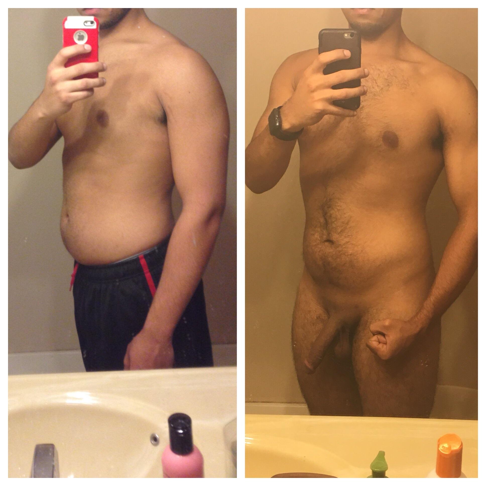 M/18y/5’9”, 197 LBS ~~~ 20y/5’9”, 165 LBS. Down 32 lbs from two years ago, would like to gain 15 lbs of muscle now.