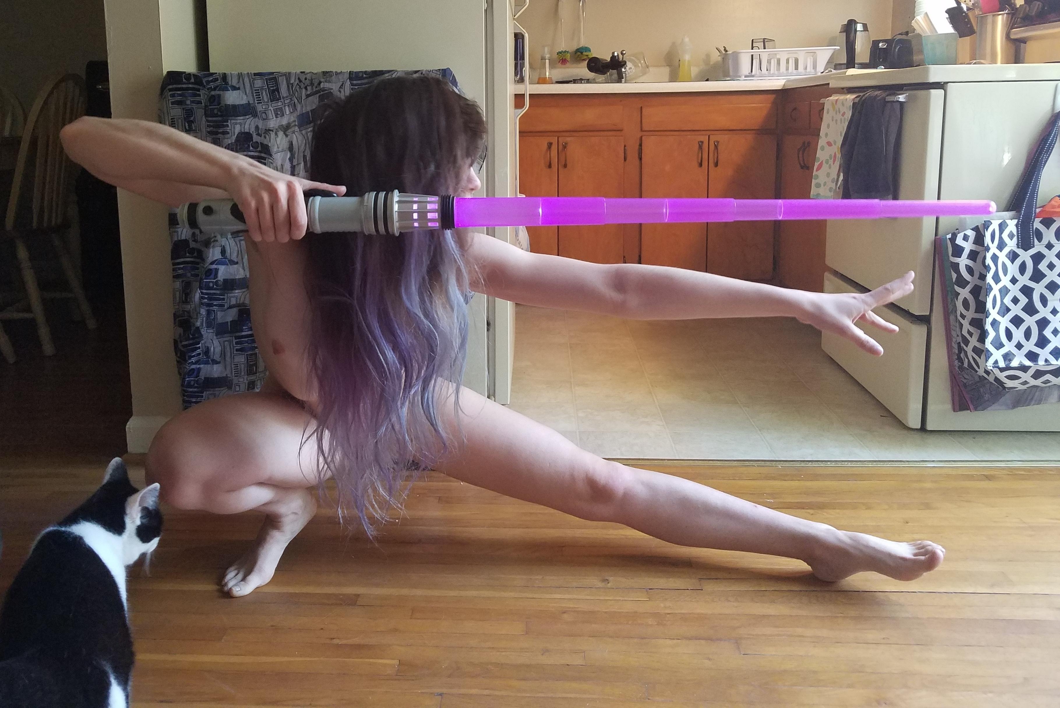 I collect lightsabers - can I see yours? [f] ♡