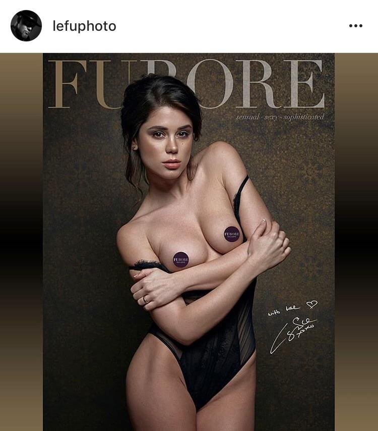 Wow wow wow thanks for the cover @furoremag #furoremag #cover #fashion #magazin #littlecaprice