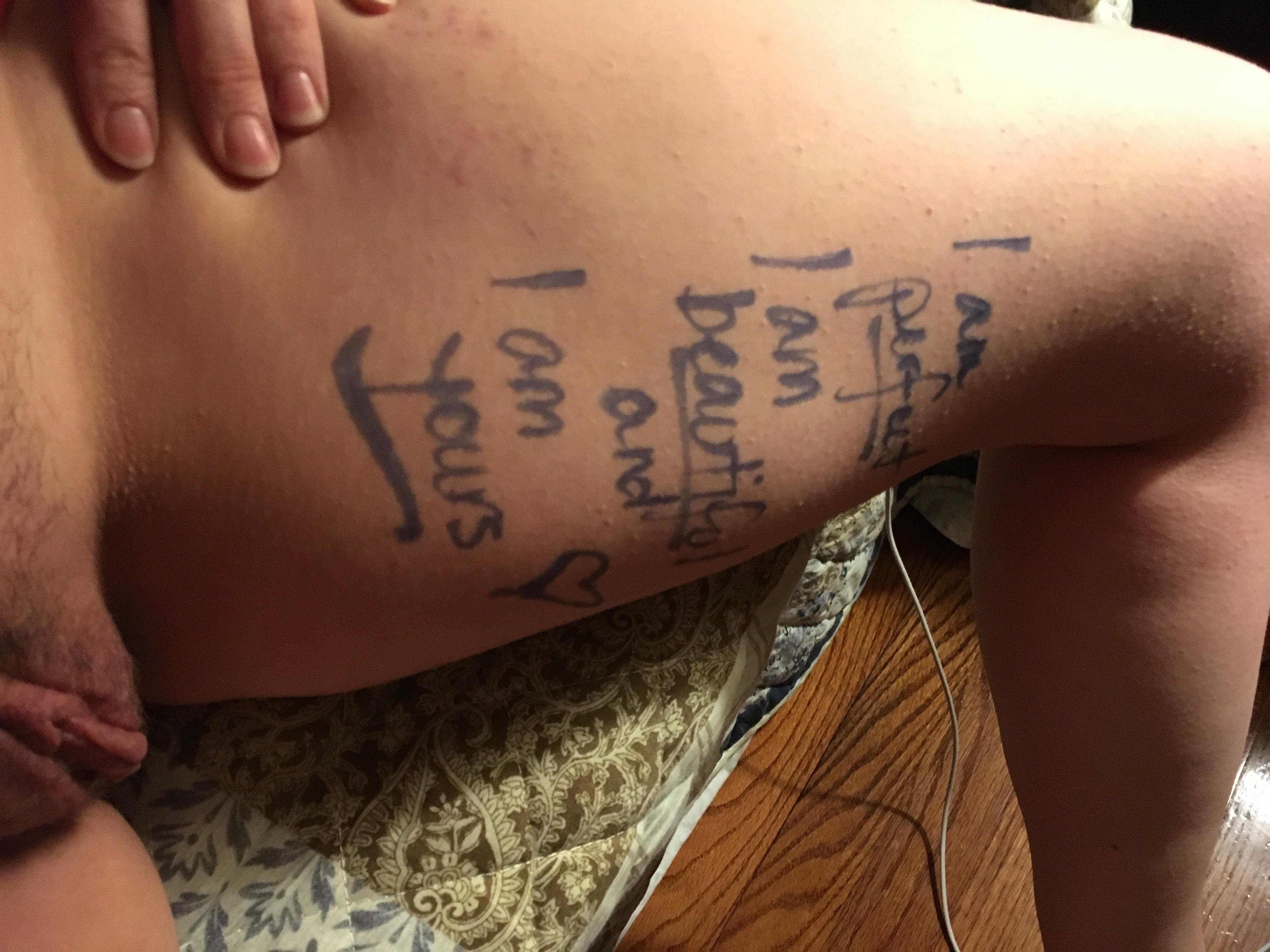 [F] Body-writing doesn’t have to be humiliating or dehumanizing.