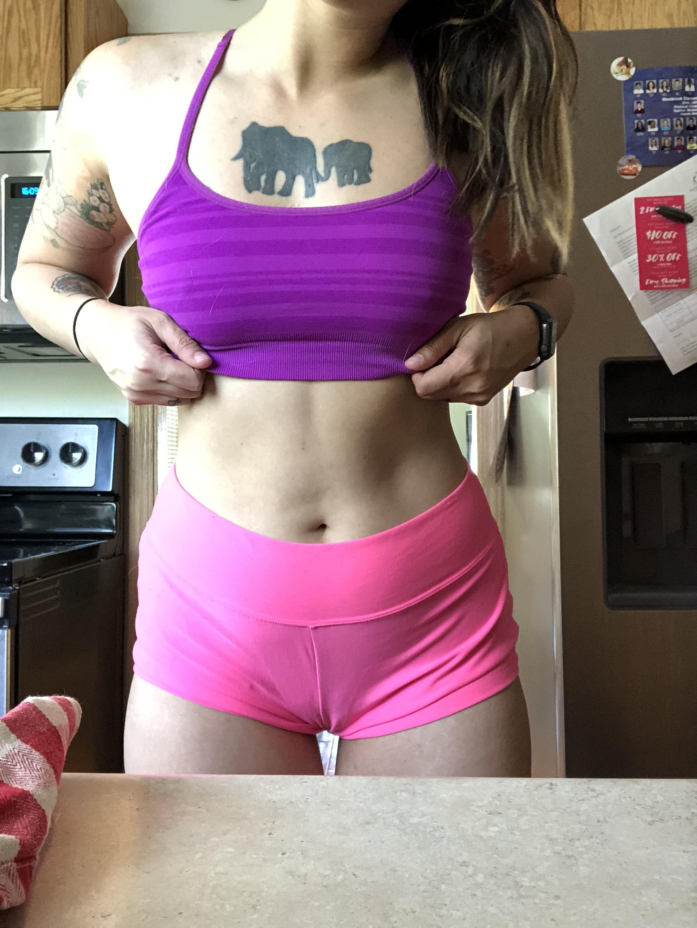 I’ve been cutting (f)or my vacation to Florida in two weeks. Do you think I’ll look okay in a bikini 