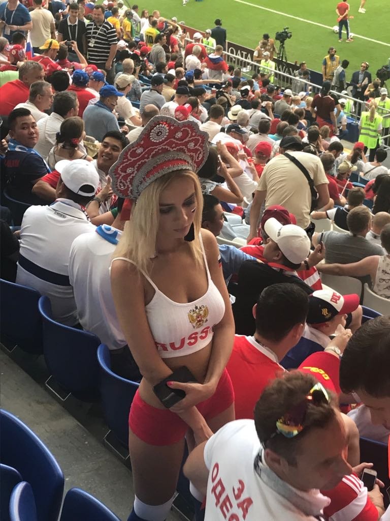 Russia needs to stay in the cup so we see more...