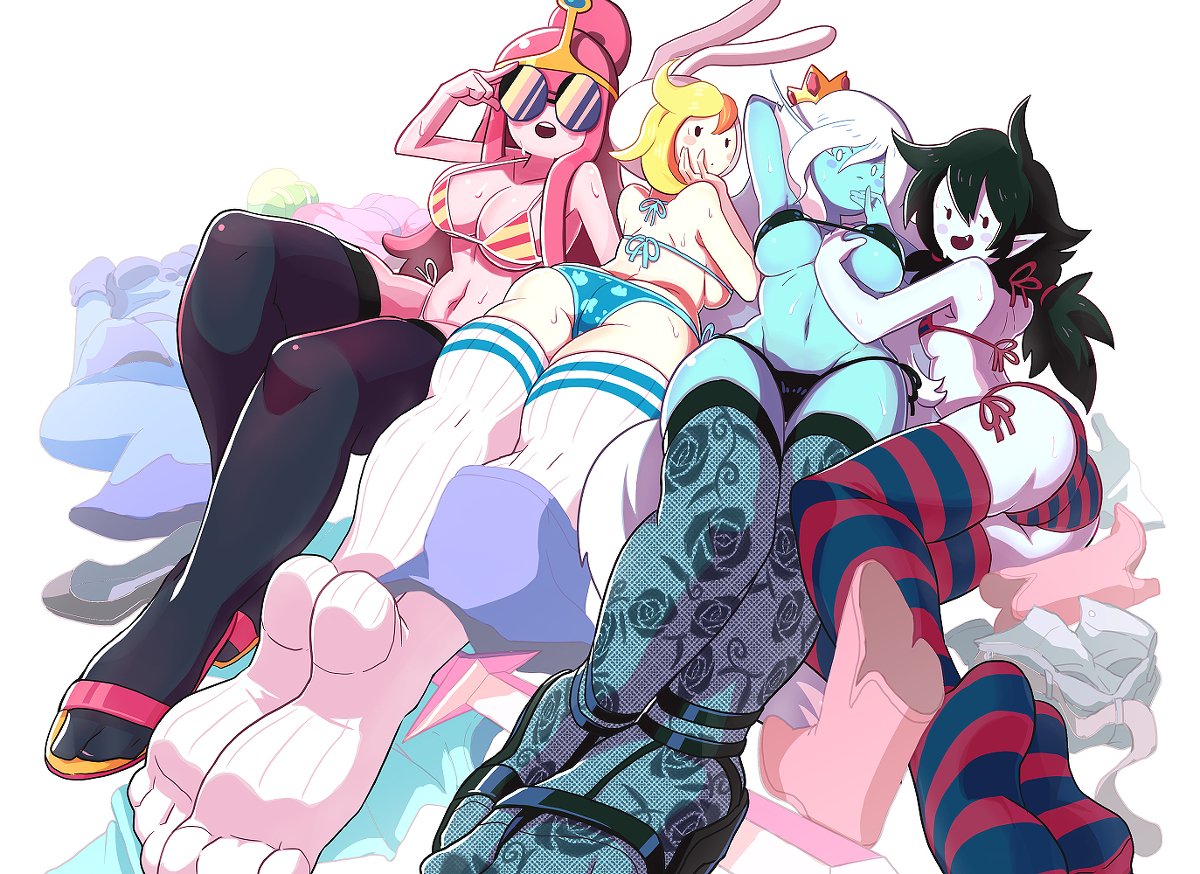 Fionna, Princess Bubblegum, Ice Queen, Marceline [Adventure Time] (Gashi-Gashi)