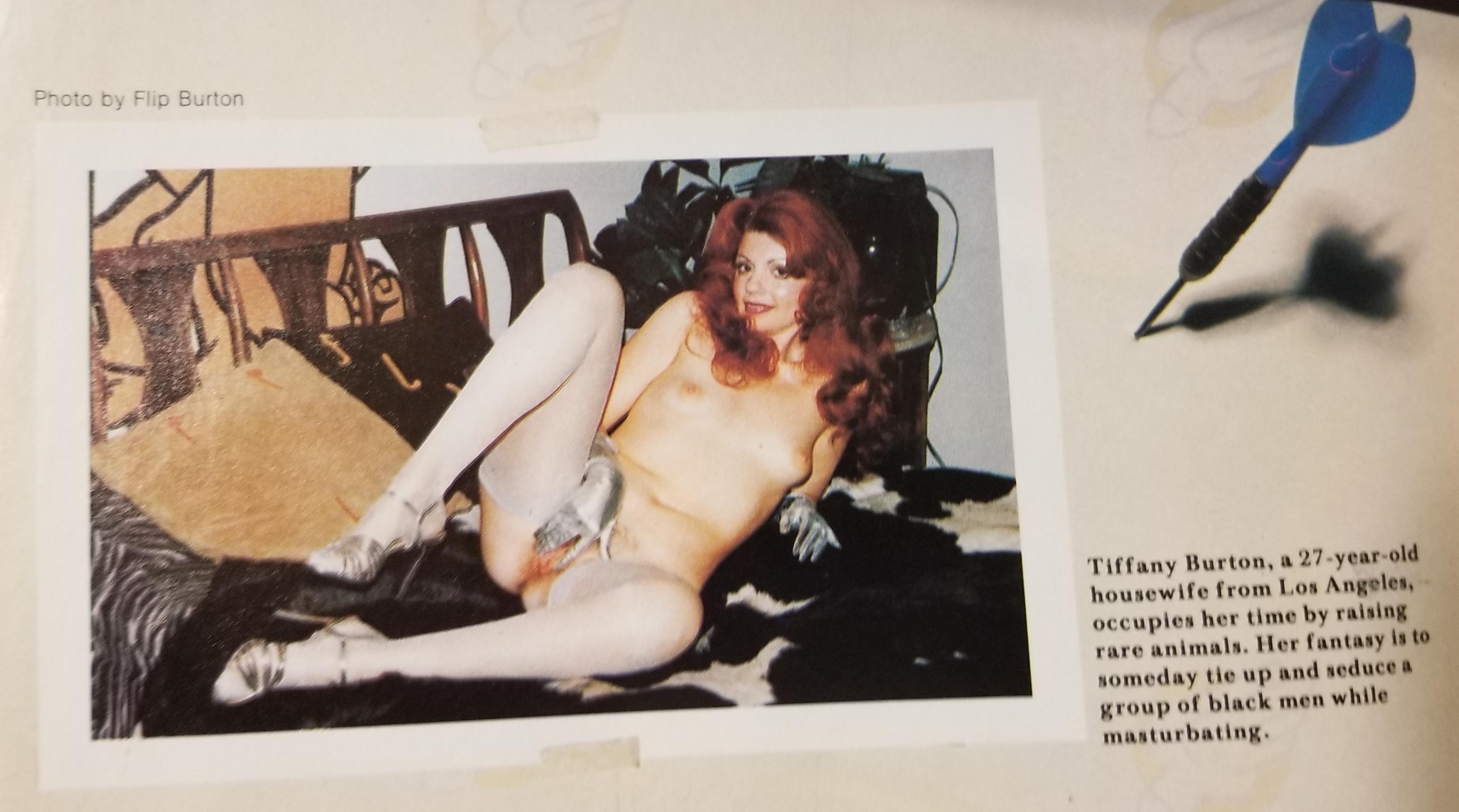 Tiffany 27 year old housewife from Los Angeles, Hustler Beaver Hunt September 1978