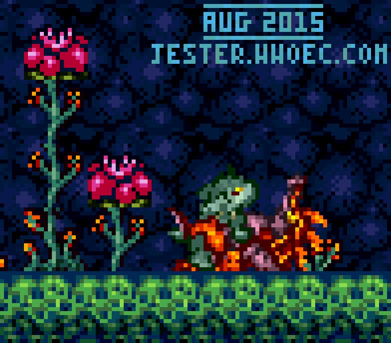 Between Super Metroid enemies (the Etecoon from Brinstar and the Alcoon from Norfair to be exact), no less [gif]