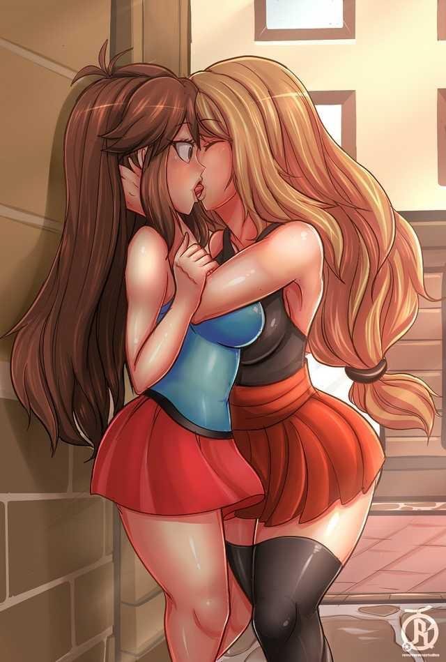 Leaf and Serena Making Out