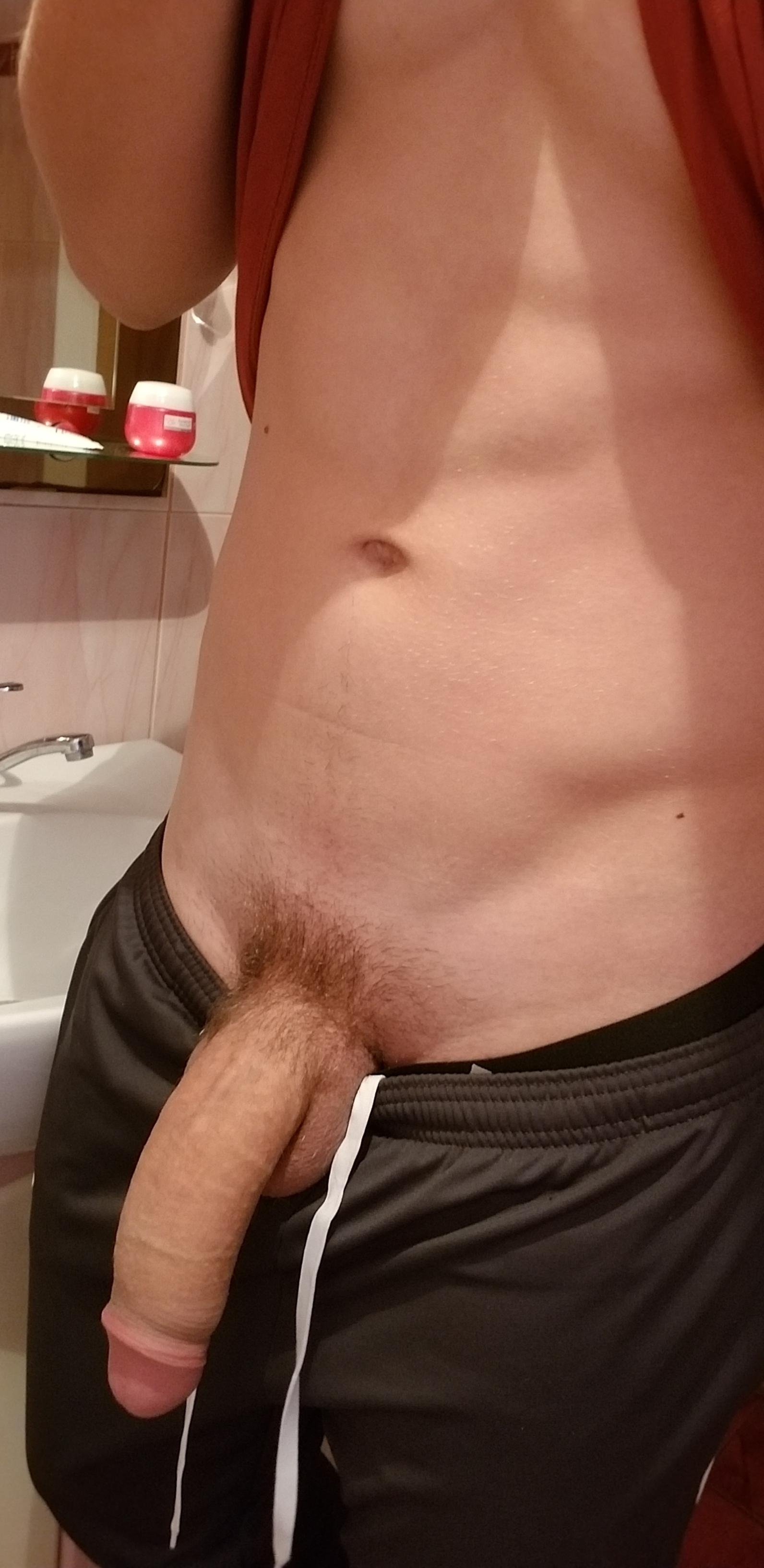 [18 m] I should shave
