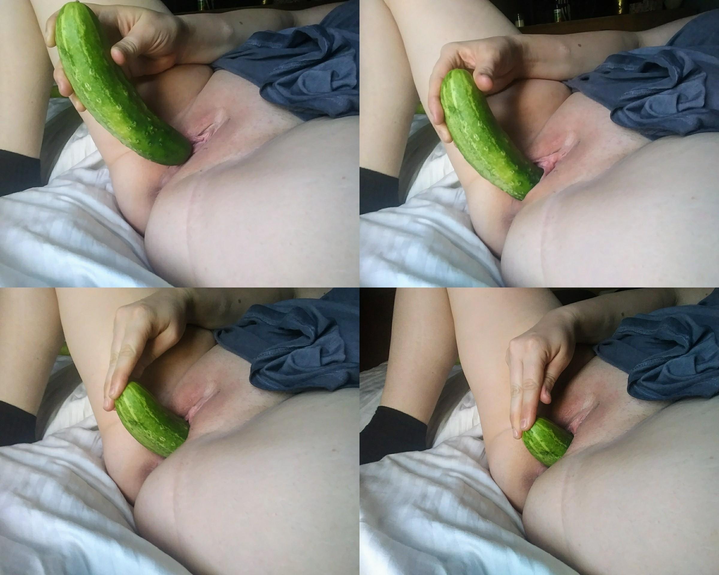 Journey of the cucumber. Gif to follow. ;)