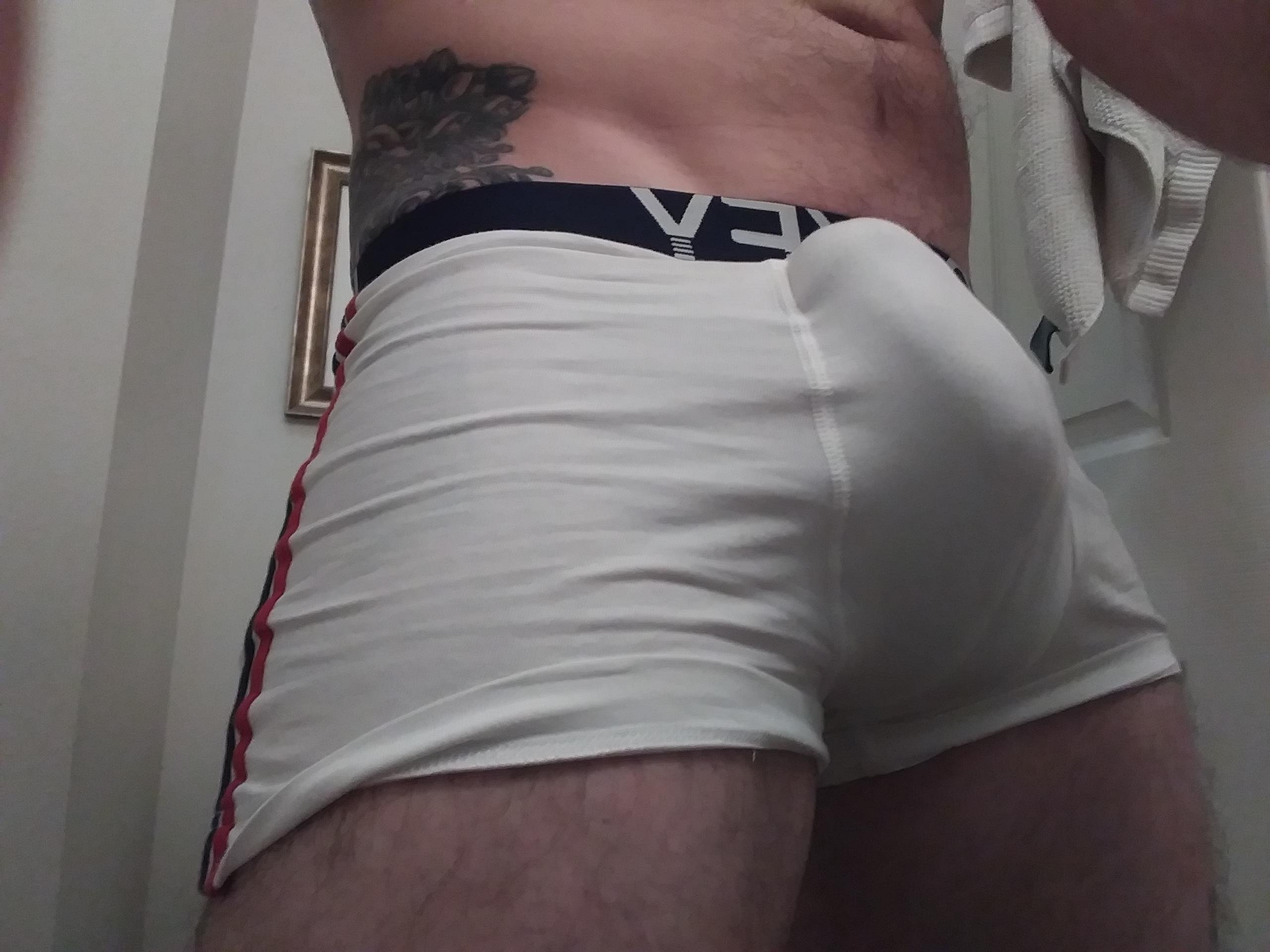 New underwear. They feel a little tight.