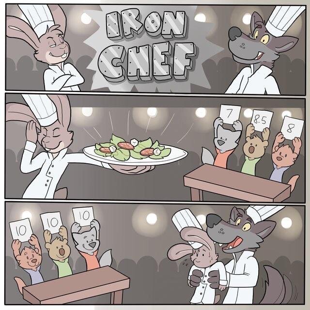 [comedy][image] Iron Chef,