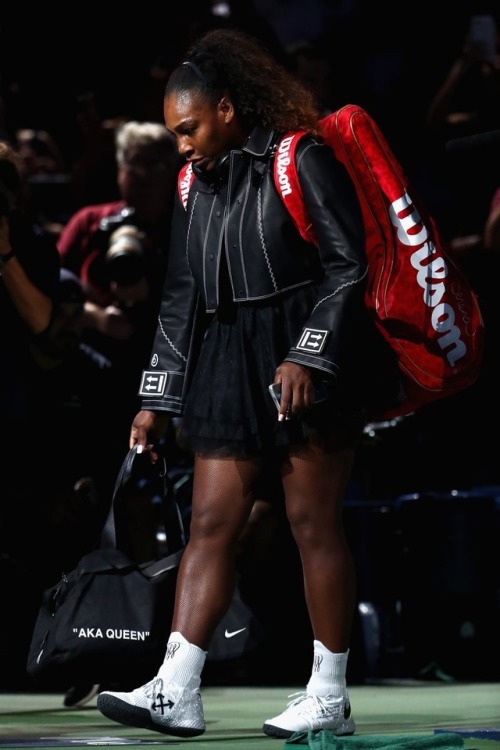 artsdrug: Serena Williams at the US Open (August 27, 2018)
