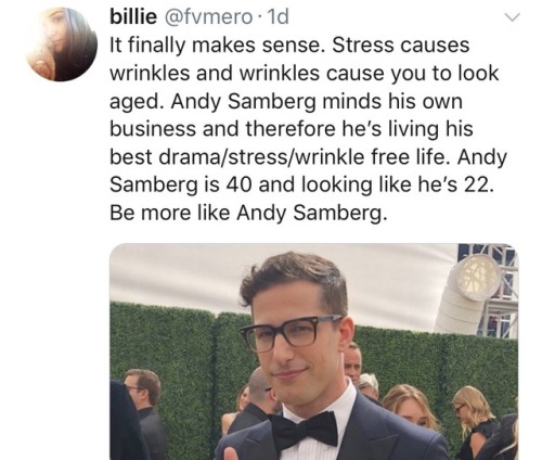 wreathedinscales: nessa007: PREACH Andy Samberg is what now