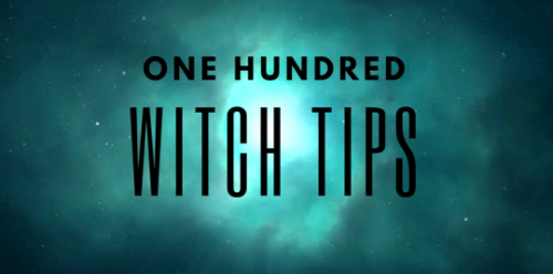 wyntercraft: 100 Witch Tips Listening to your own intuition will always