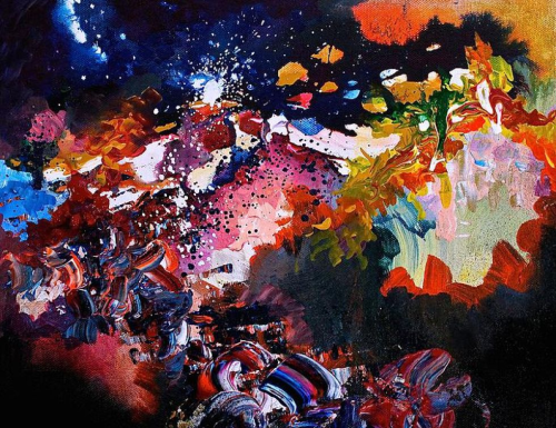 This Artist Experiences Sound As Colors And Paints What Music Looks Like