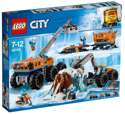 Closer look at the LEGO mammoth in LEGO City