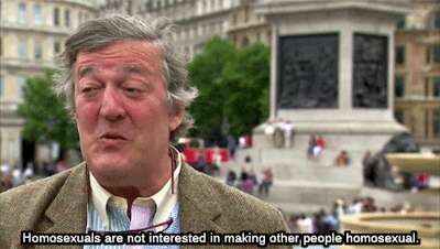 iwanttosingabouttragedy: rhysws: misshorrorshow-of-midgard: Ladies, gents and non-binaries: Stephen Fry, man who possesses the most common sense of any human on earth. A great and good human being!  This guy rules. 