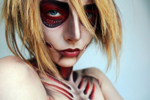  Female Titan Makeup by Florea Flavia wow