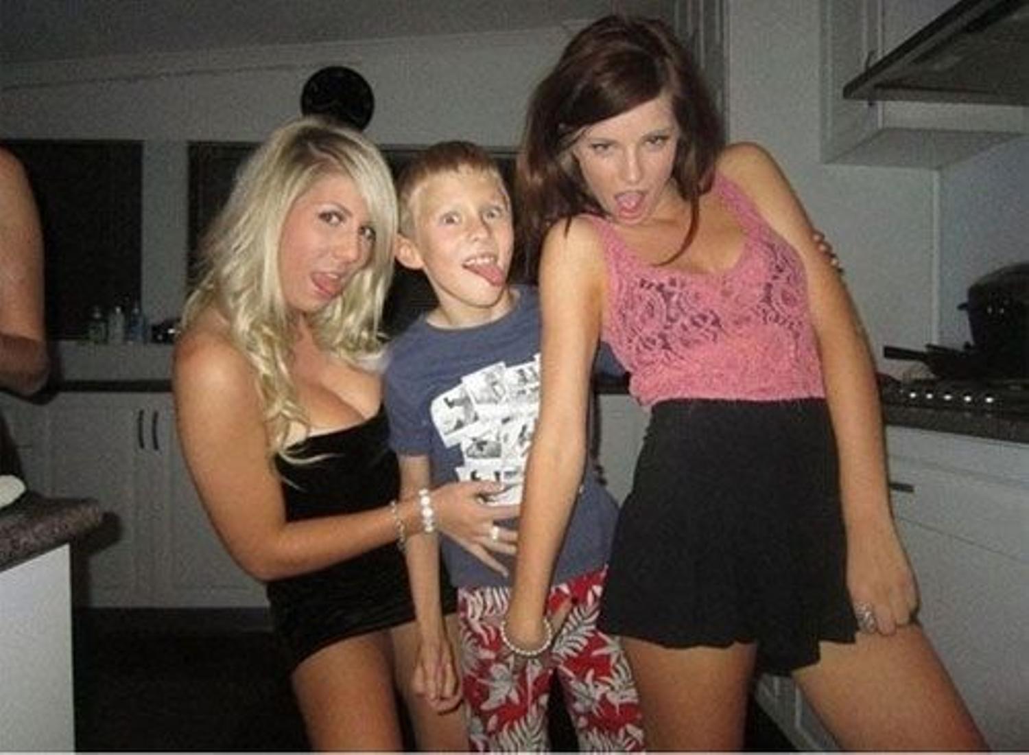 This kid is more of a womanizer at 7 than I'll ever be